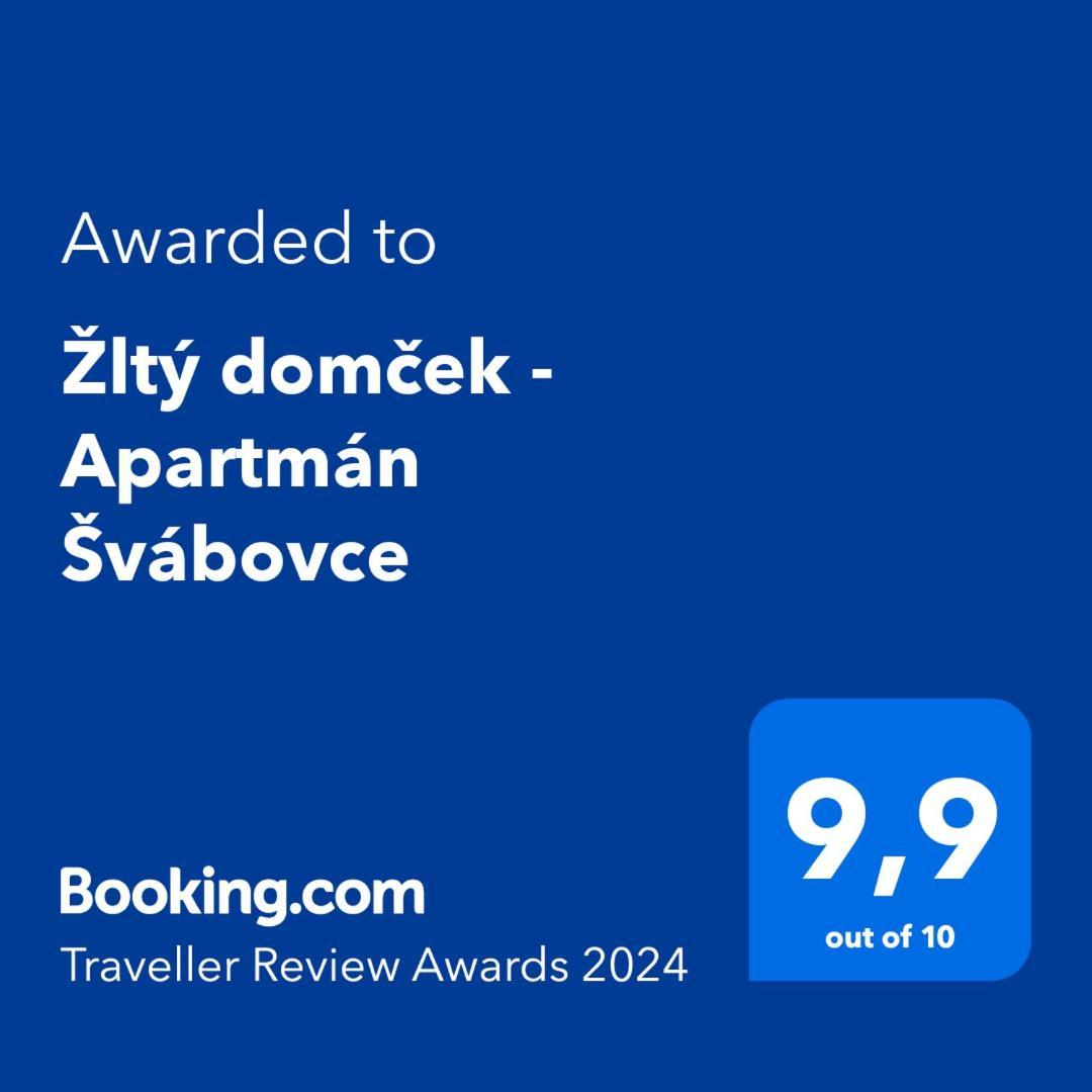 Zlty Domcek - Apartman Svabovce Exteriör bild